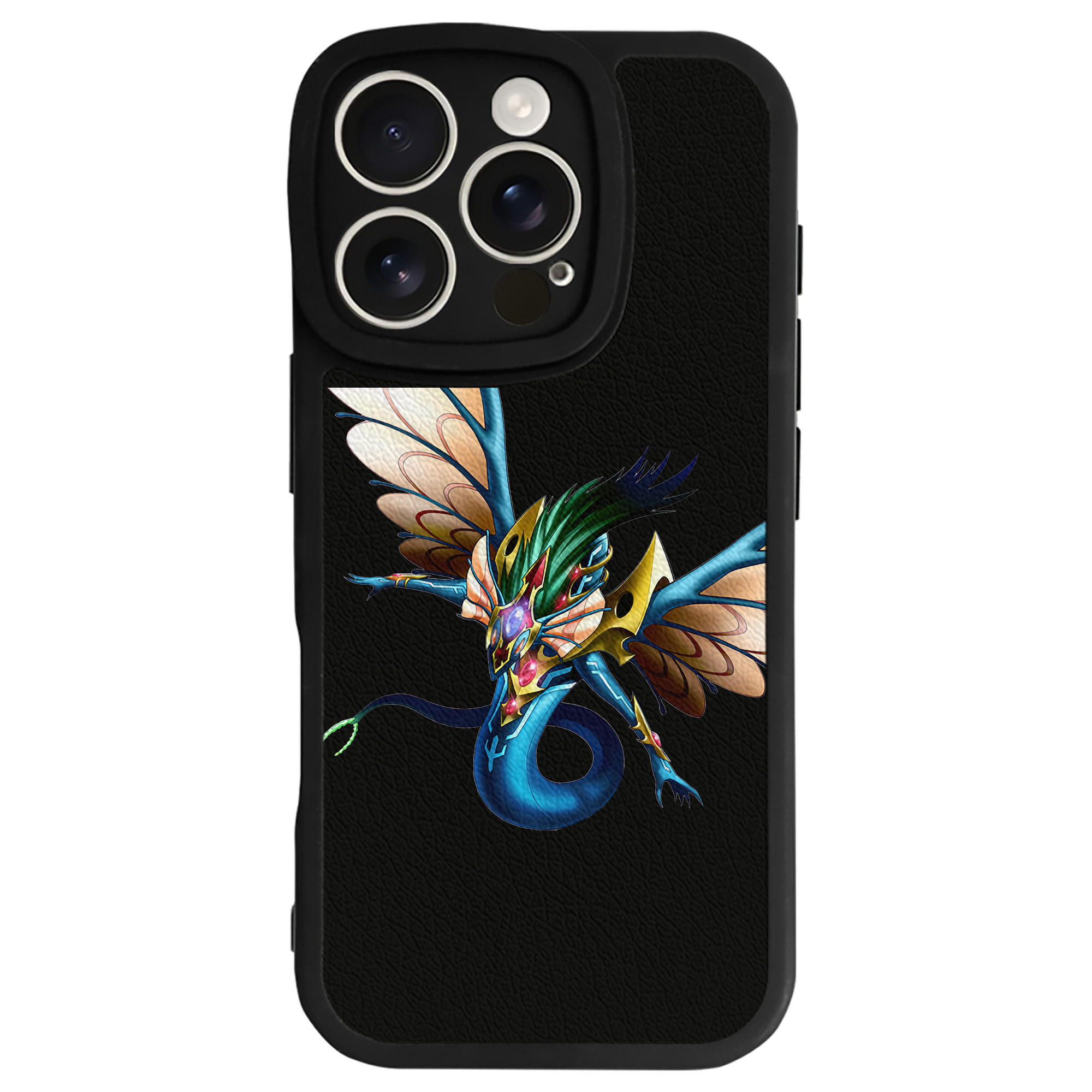（画像用） 遊☆戯☆王 Yu-Gi-Oh! 【iPhone 16シリーズ対応】シリコンスマホケース（レザー調） 材質：シリコン